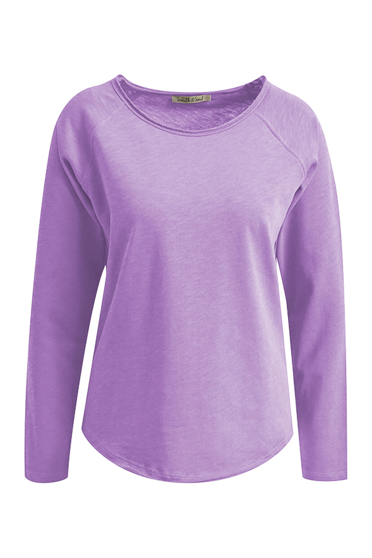 Smith&Soul - Basic Sweat Raglan pastel lilac - Gr. - XXL von Smith&Soul