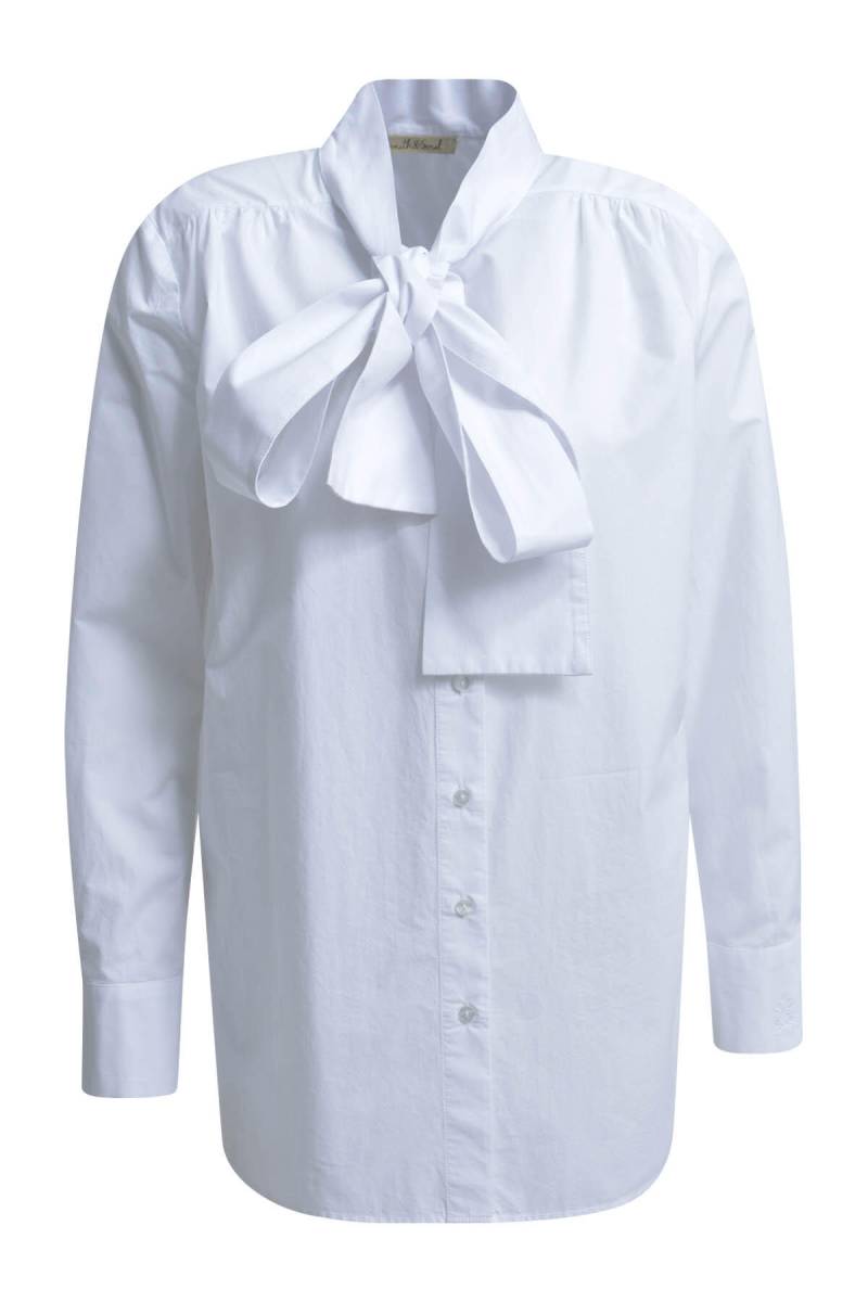 Smith&Soul - Blouse with Bow white - Gr. - M von Smith&Soul