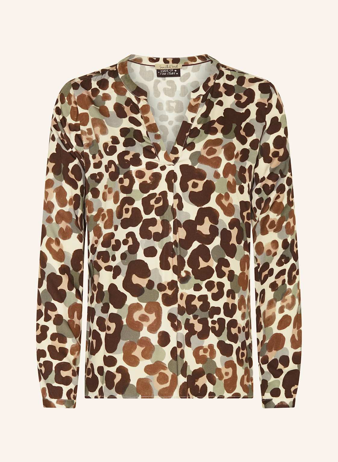 Smith & Soul Blusenshirt braun von Smith & Soul