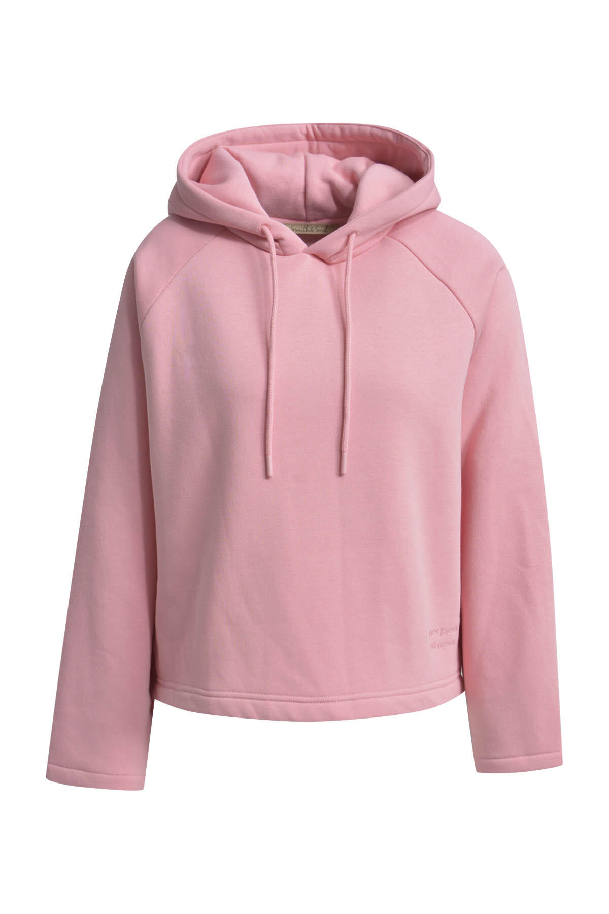 Smith&Soul - Boxy Hoodie Embroidery bubblegum - Gr. - XL von Smith&Soul