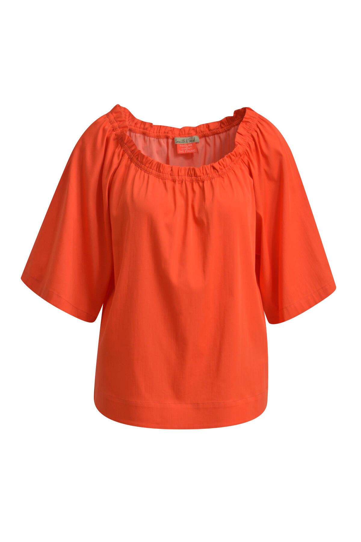 Smith&Soul - Carmen Blouse chili - Gr. - L von Smith&Soul