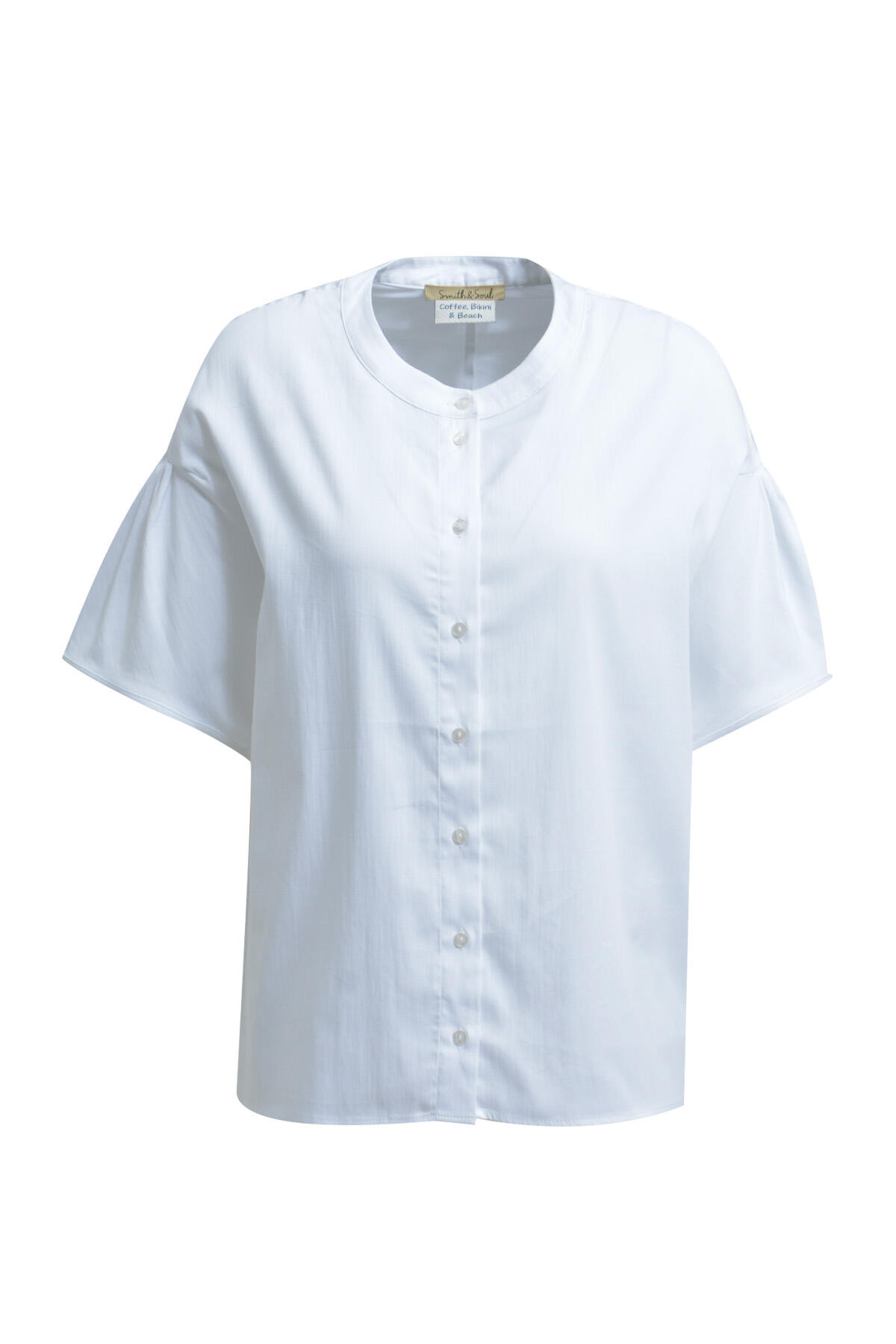 Smith&Soul - Dropped Shoulder Blouse white - Gr. - L von Smith&Soul