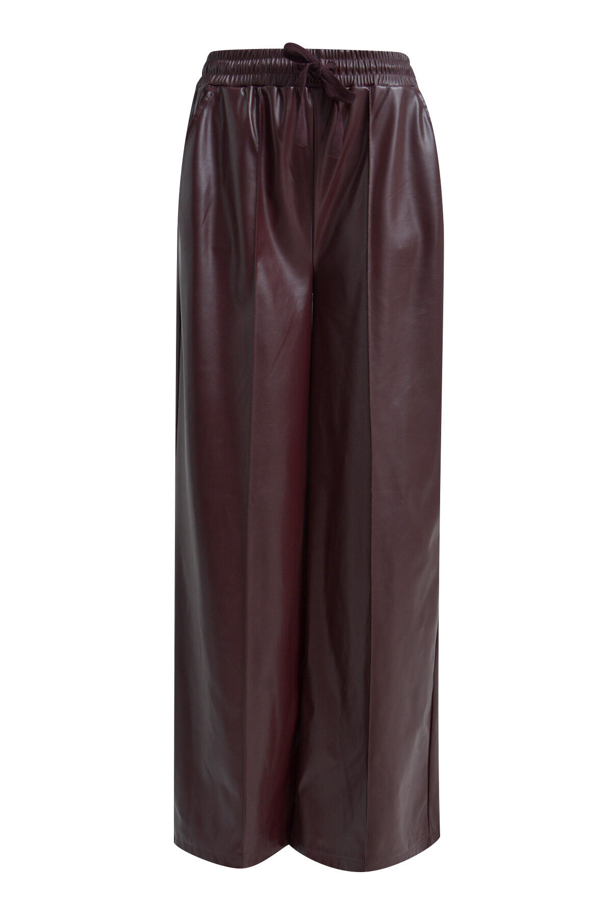 Smith&Soul - Fake Leather Pants bordeaux - Gr. - XL von Smith&Soul