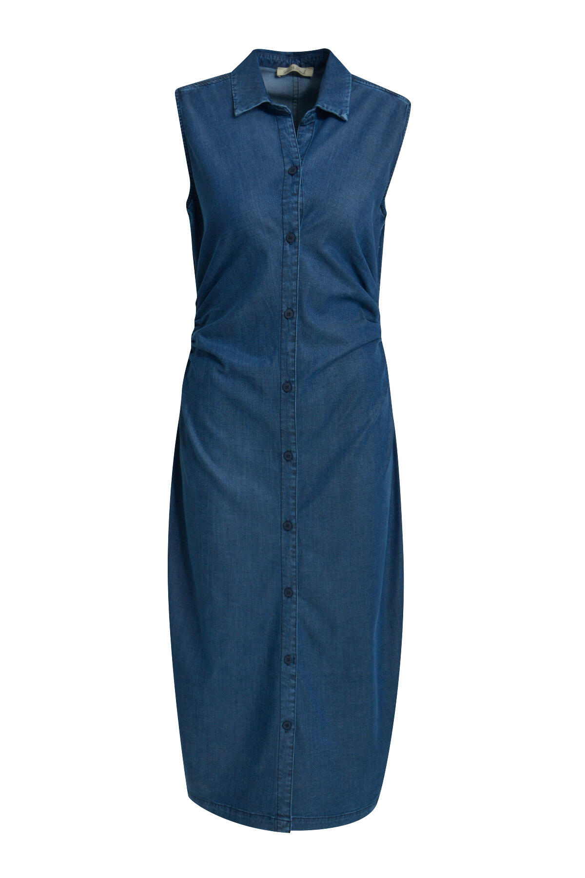 Smith&Soul - Gathered Waits Dress Denim Style dark denim - Gr. - XXL von Smith&Soul