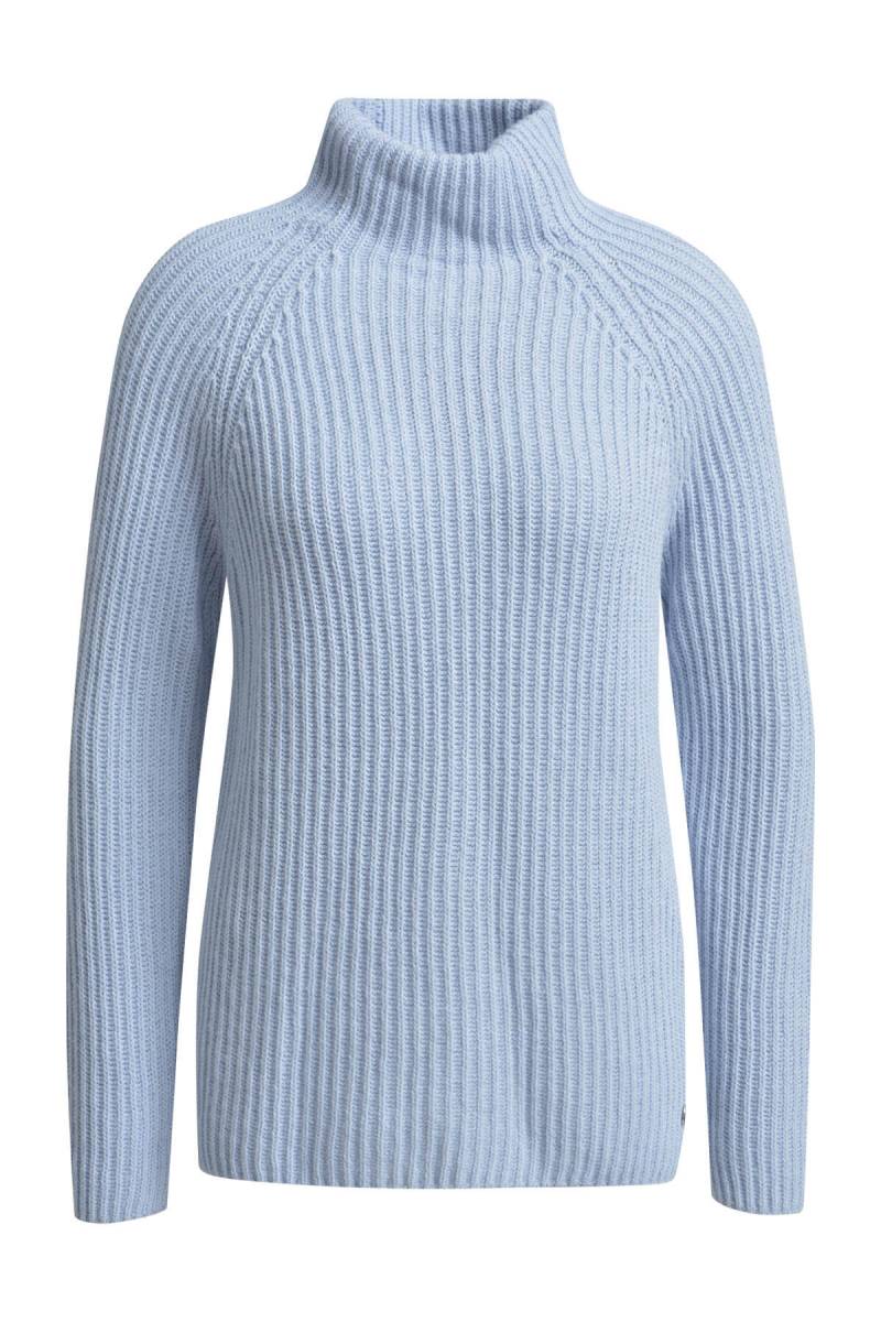 Smith&Soul - High Collar Rib Pullover iceblue - Gr. - XS von Smith&Soul