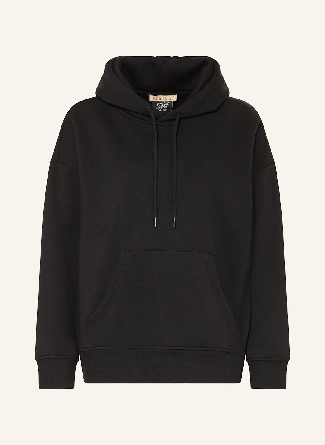 Smith & Soul Hoodie Mit Pailletten schwarz von Smith & Soul