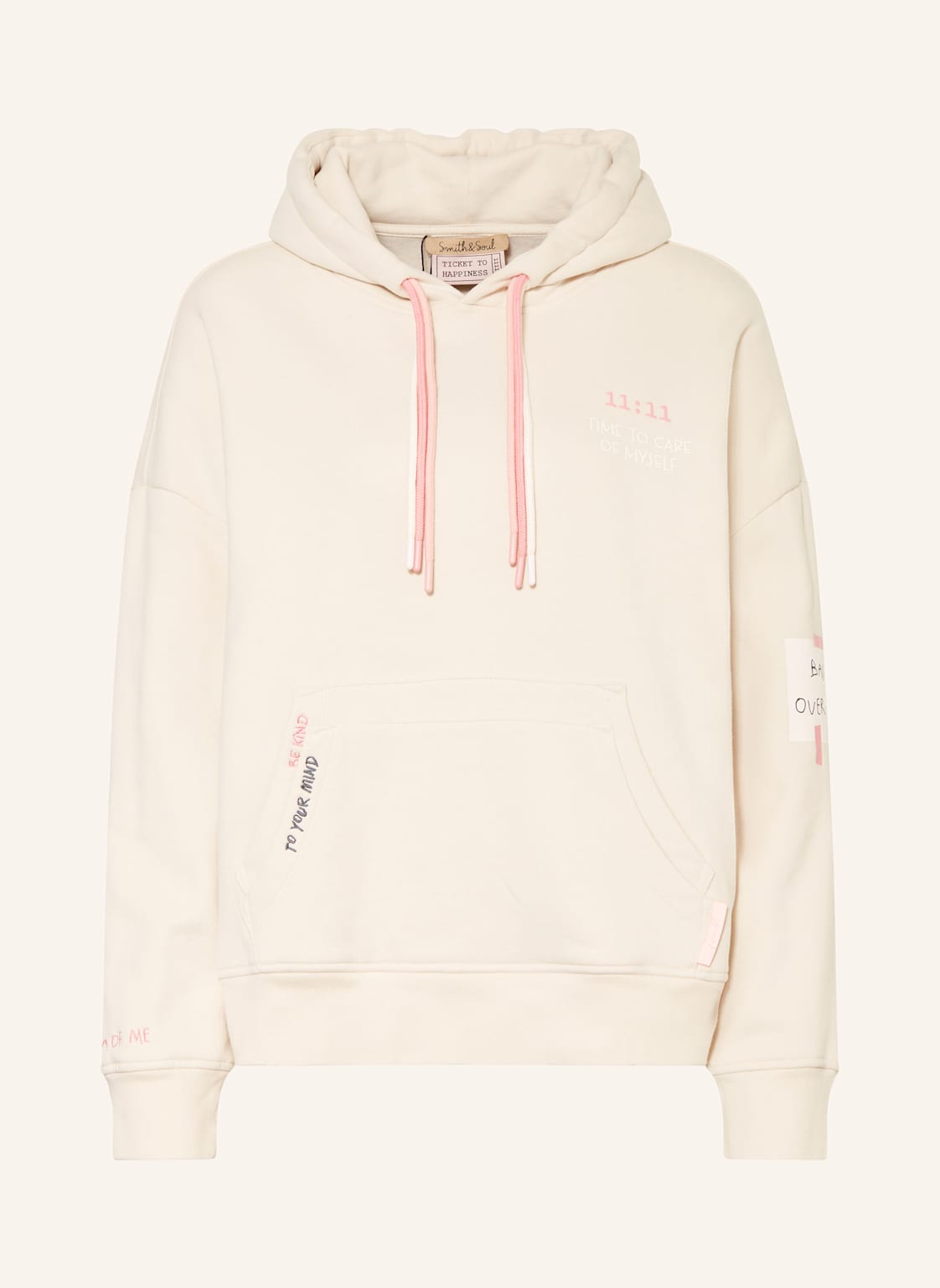 Smith & Soul Hoodie beige von Smith & Soul