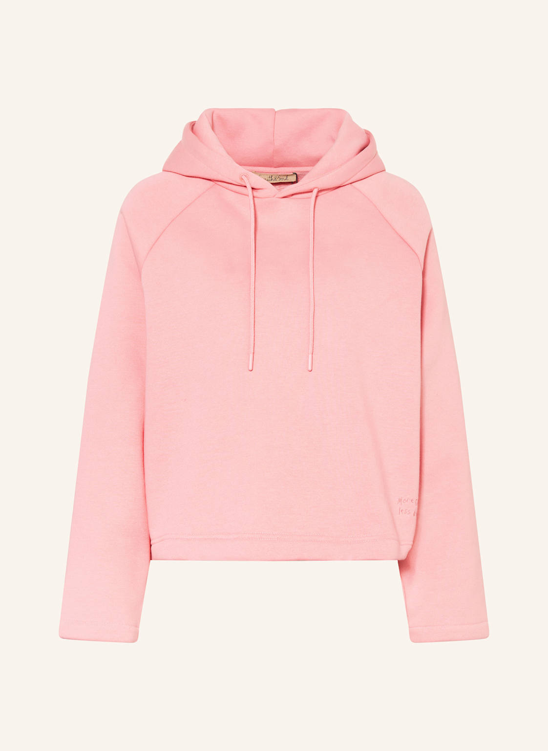 Smith & Soul Hoodie rosa von Smith & Soul