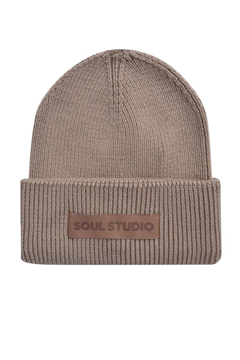 Smith&Soul - Knit Hat taupe - Gr. - One Size von Smith&Soul