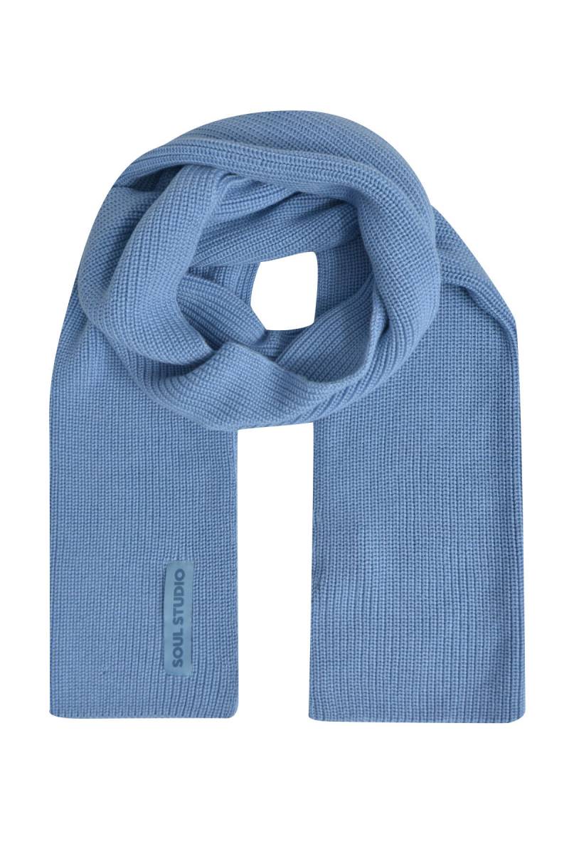 Smith&Soul - Knit Scarf bleu - Gr. - One Size von Smith&Soul