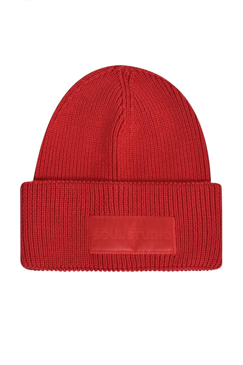 Smith&Soul - Knitted Hat cherry - Gr. - One Size von Smith&Soul