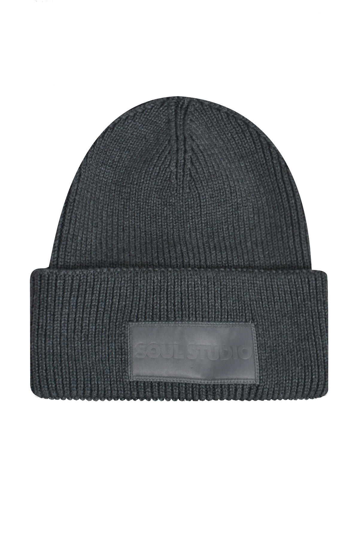 Smith&Soul - Knitted Hat grey melange - Gr. - One Size von Smith&Soul