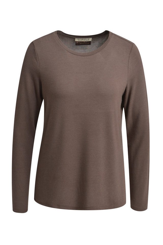 Smith & Soul Kurzarmshirt LONGSLEEVE CHEST PRINT von Smith & Soul