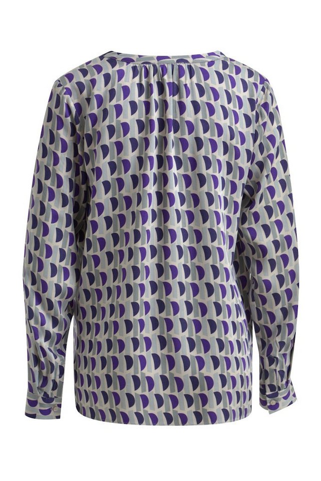 Smith & Soul Langarmbluse NEW VINCE BLOUSE MID GREY PRINT von Smith & Soul