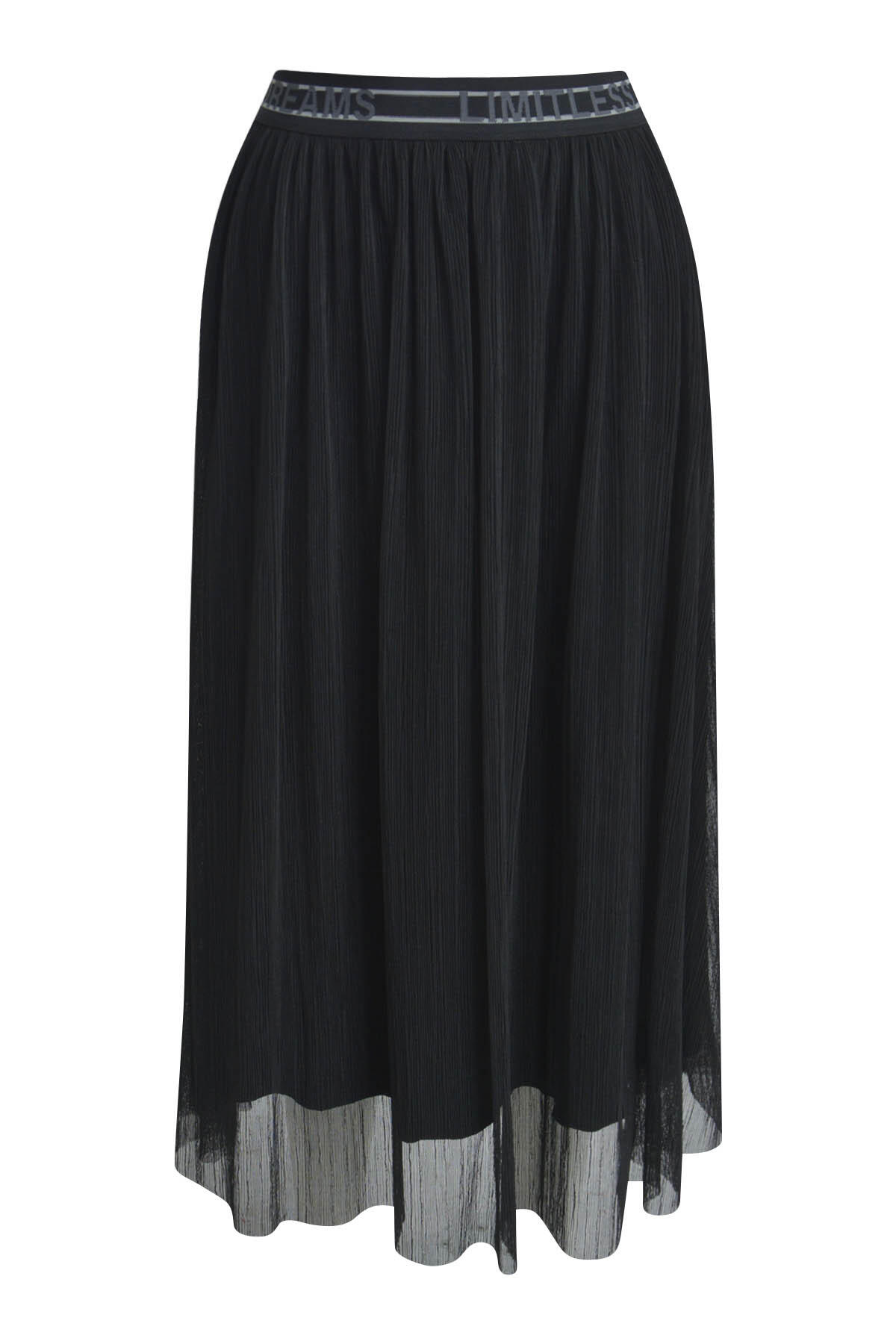 Smith&Soul - Mesh Skirt black - Gr. - XL von Smith&Soul