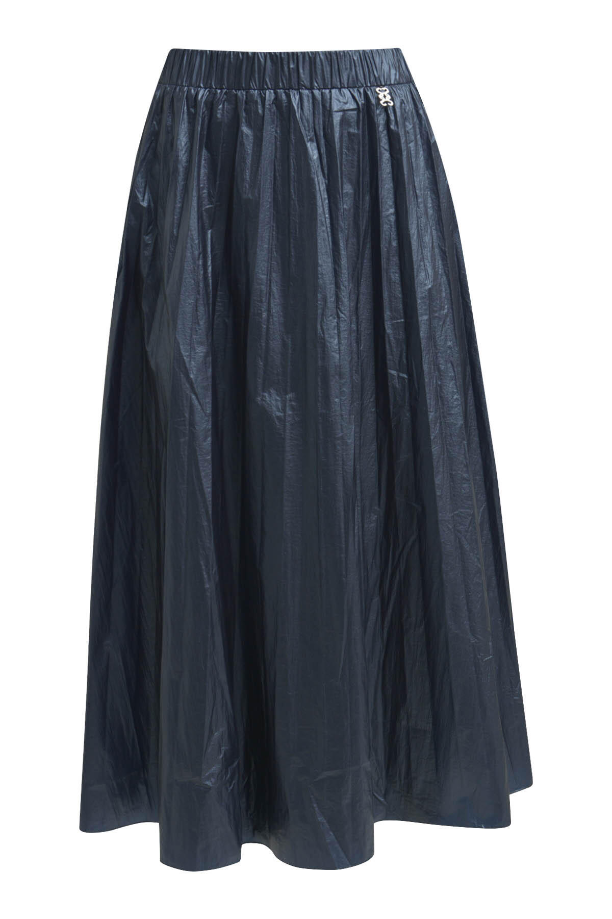 Smith&Soul - Metallic skirt marine - Gr. - M von Smith&Soul