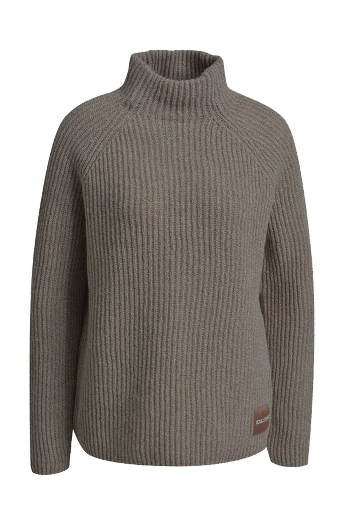 Smith&Soul - Mouline Ribbed Raglan Pullover choco - Gr. - S von Smith&Soul