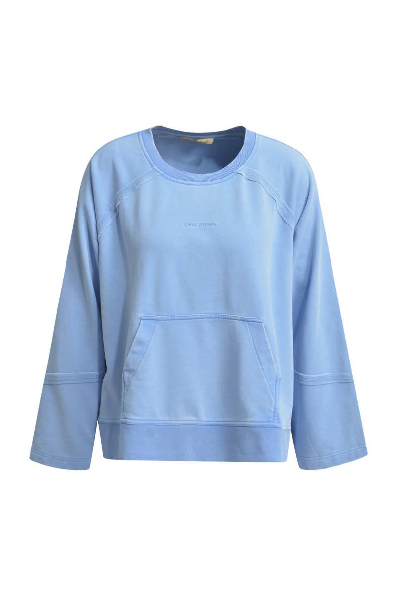 Smith&Soul - Oversize Sweatshirt Washed true blue - Gr. - XS von Smith&Soul