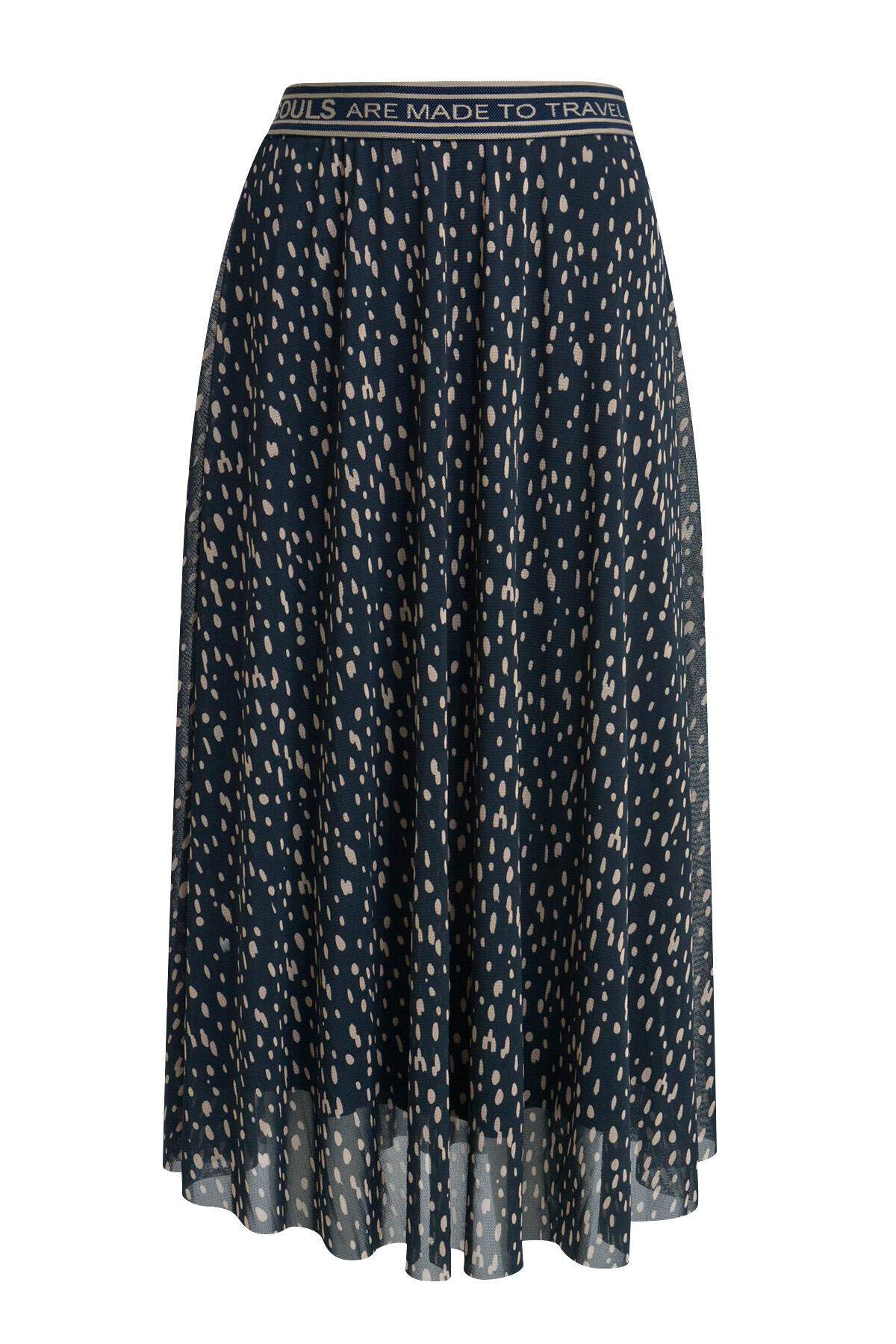Smith&Soul - Printed Mesh Skirt marine print - Gr. - S von Smith&Soul