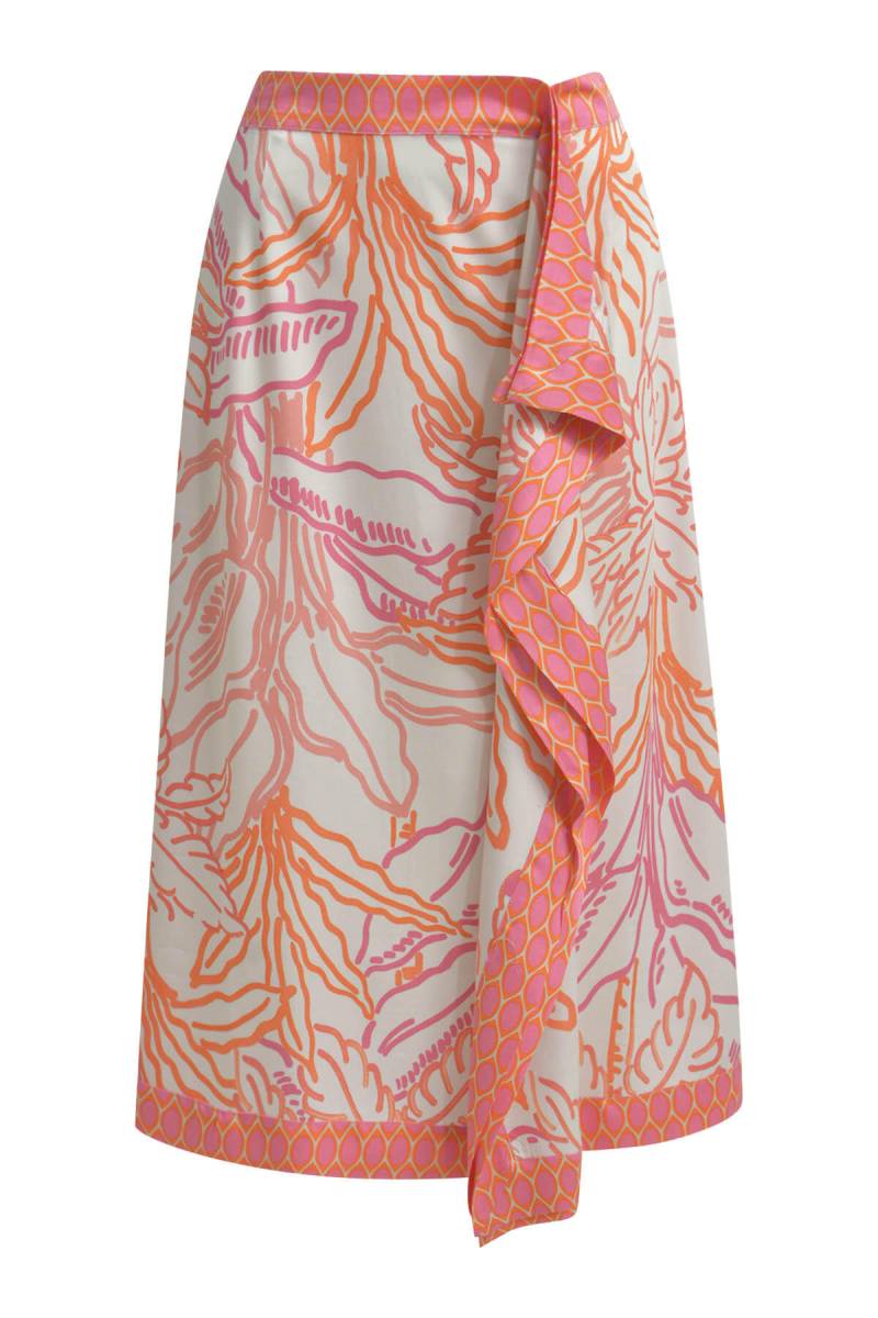 Smith&Soul - Printed Skirt coral print - Gr. - XL von Smith&Soul