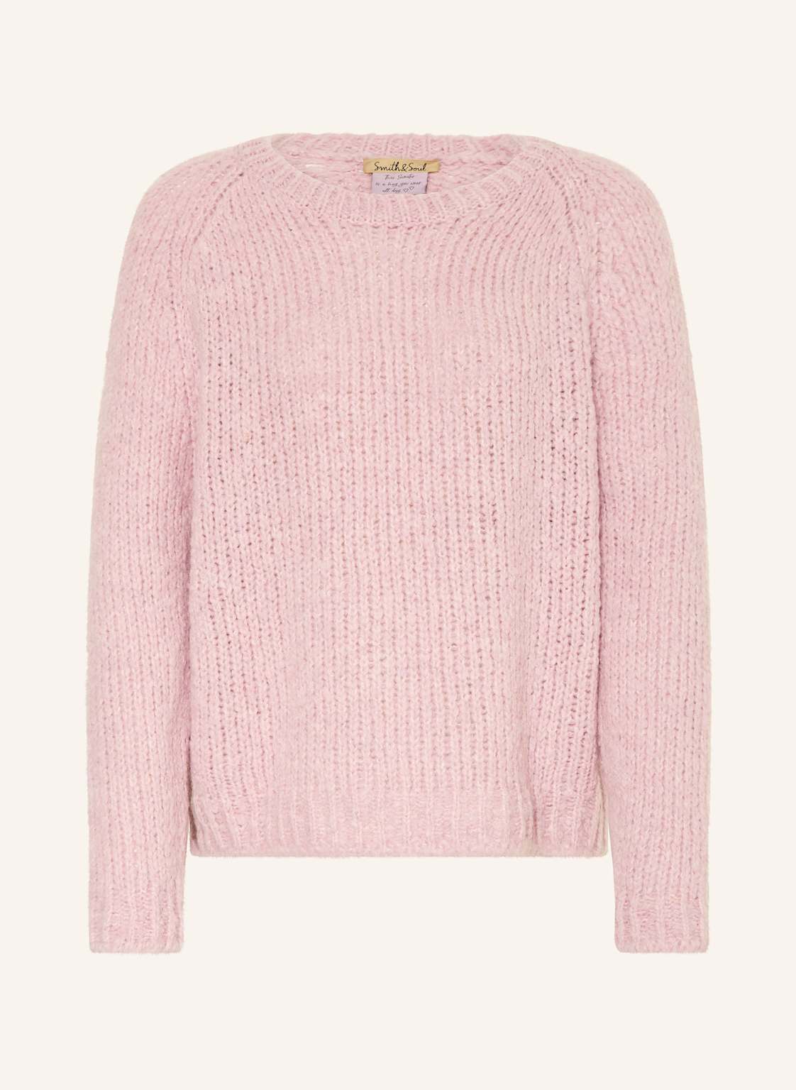 Smith & Soul Pullover Mit Alpaka rosa von Smith & Soul