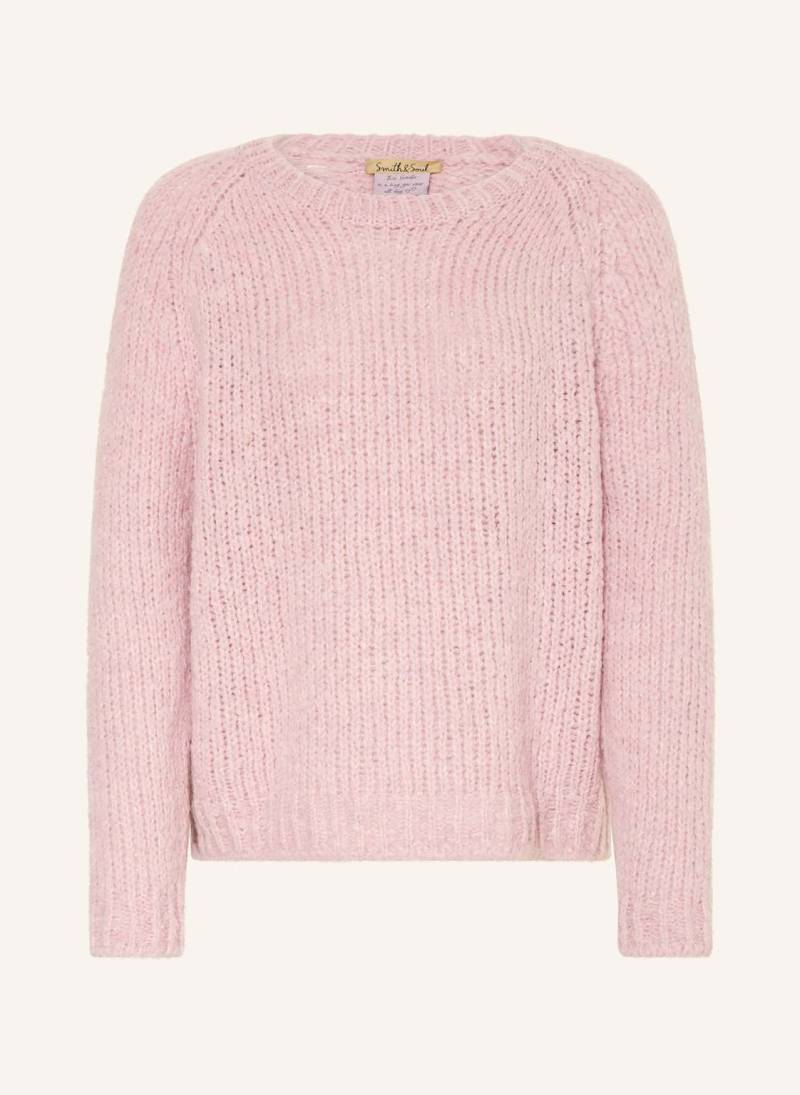 Smith & Soul Pullover Mit Alpaka rosa von Smith & Soul