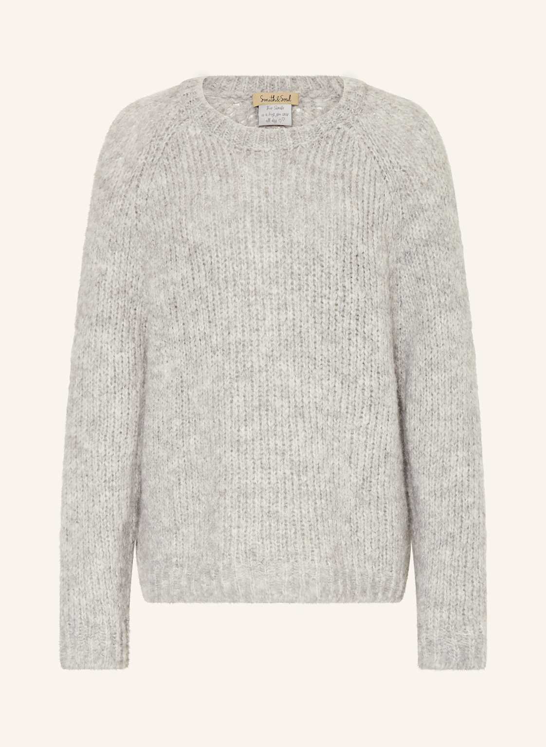 Smith & Soul Pullover Mit Alpaka silber von Smith & Soul
