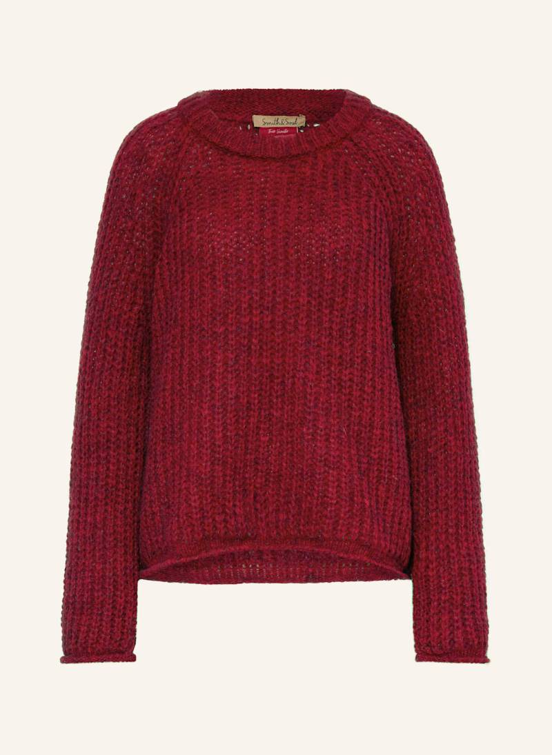 Smith & Soul Pullover rot von Smith & Soul