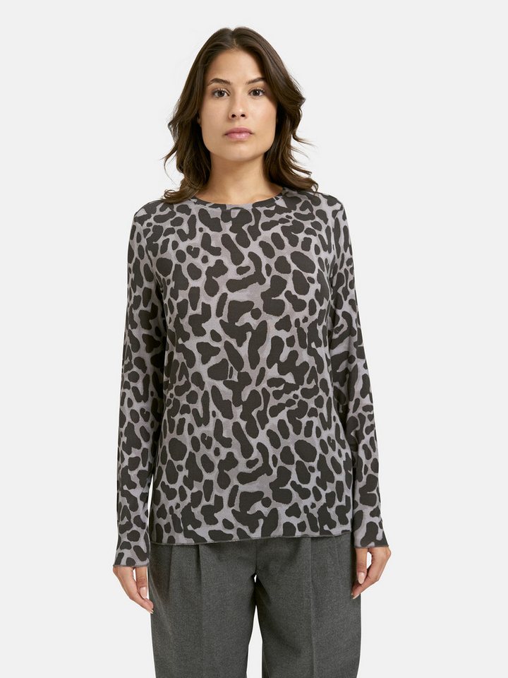 Smith & Soul Rundhalsshirt mit All Over-Print von Smith & Soul