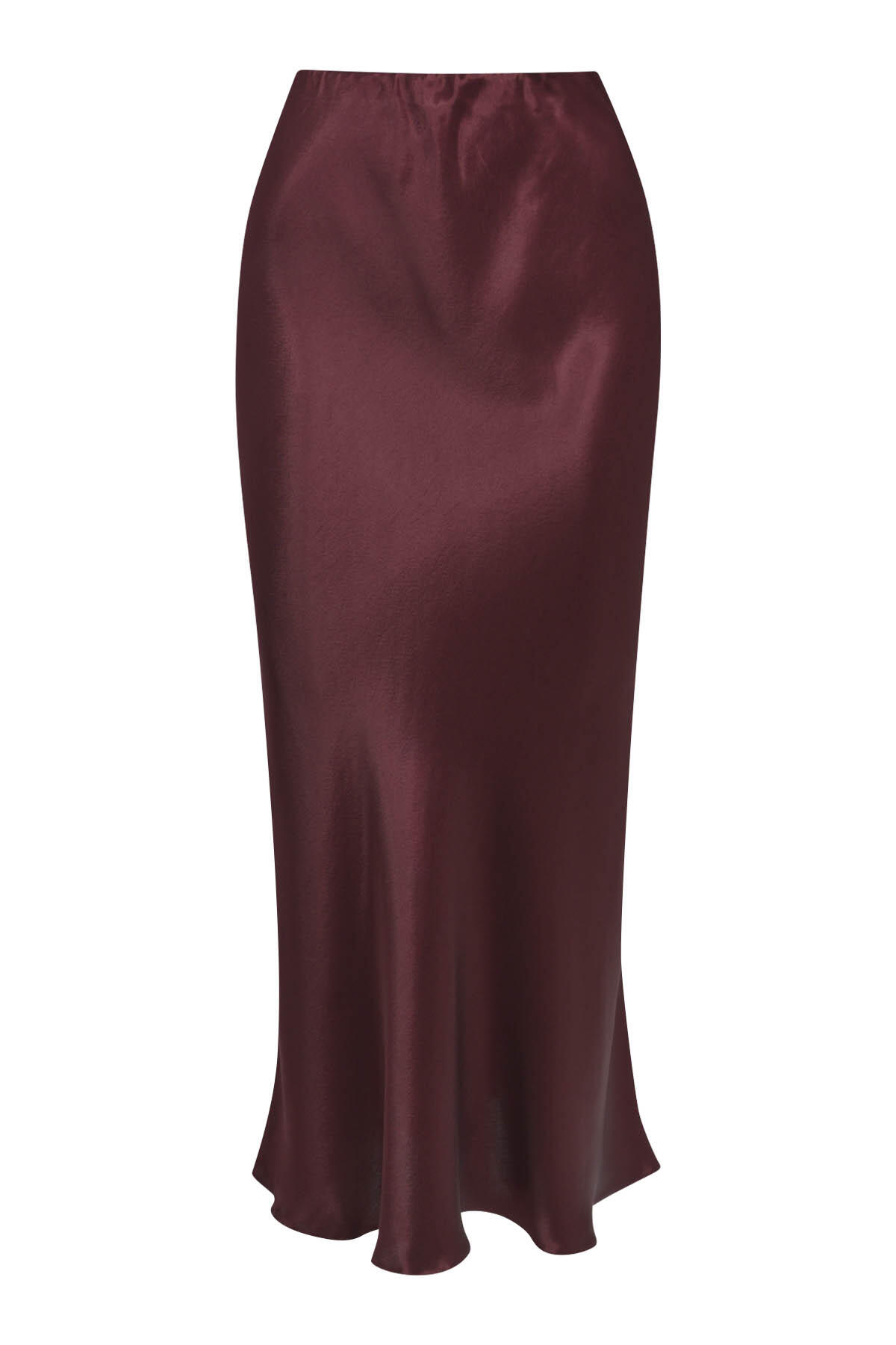 Smith&Soul - Sateen Skirt bordeaux - Gr. - L von Smith&Soul