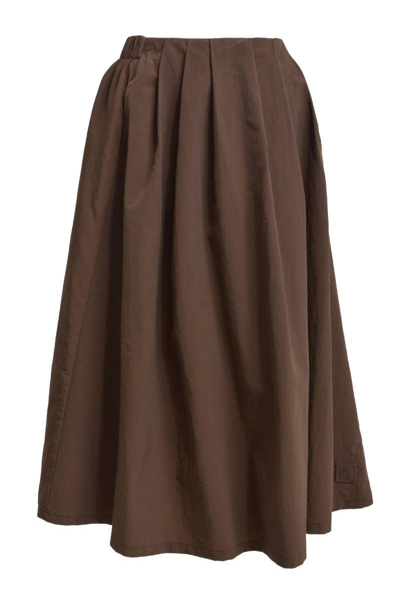 Smith&Soul - Skirt With Pleats dark brown - Gr. - L von Smith&Soul