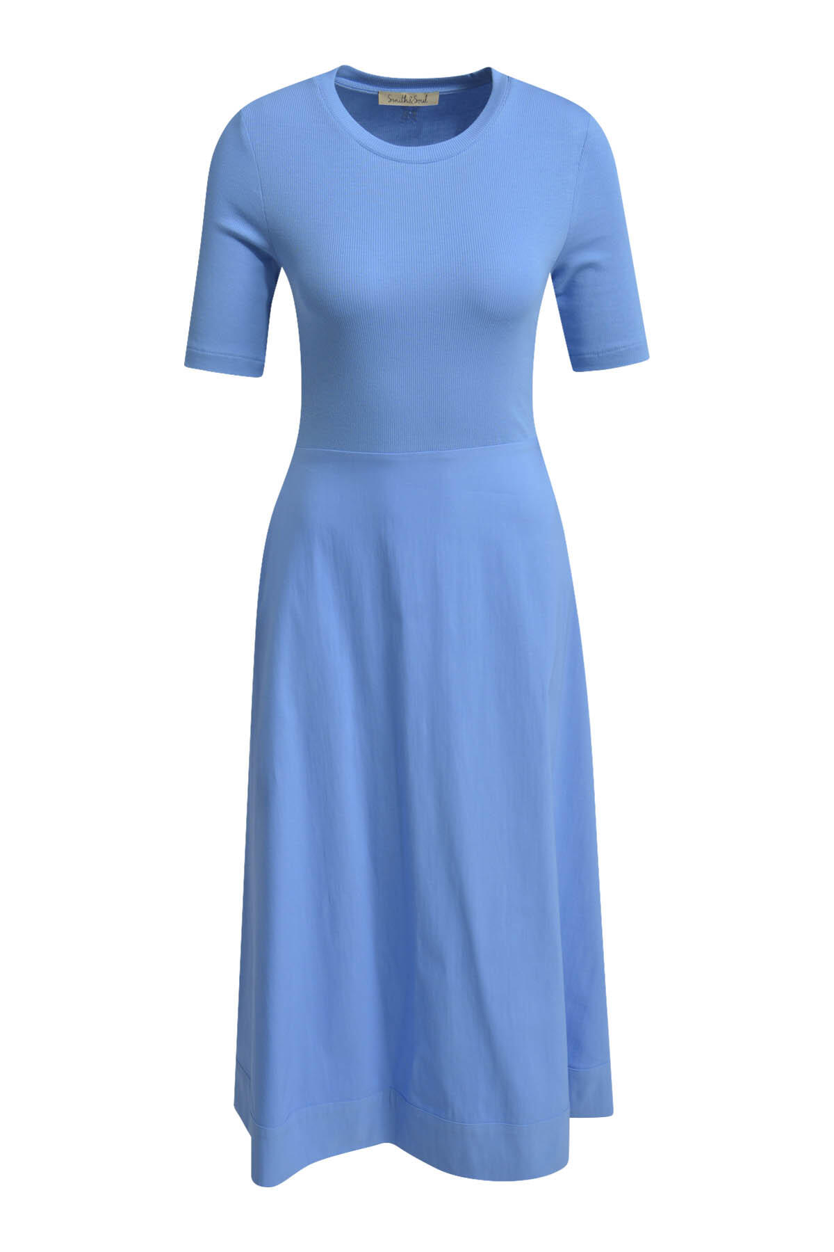 Smith&Soul - Solid Mix&Match Dress true blue - Gr. - XL von Smith&Soul