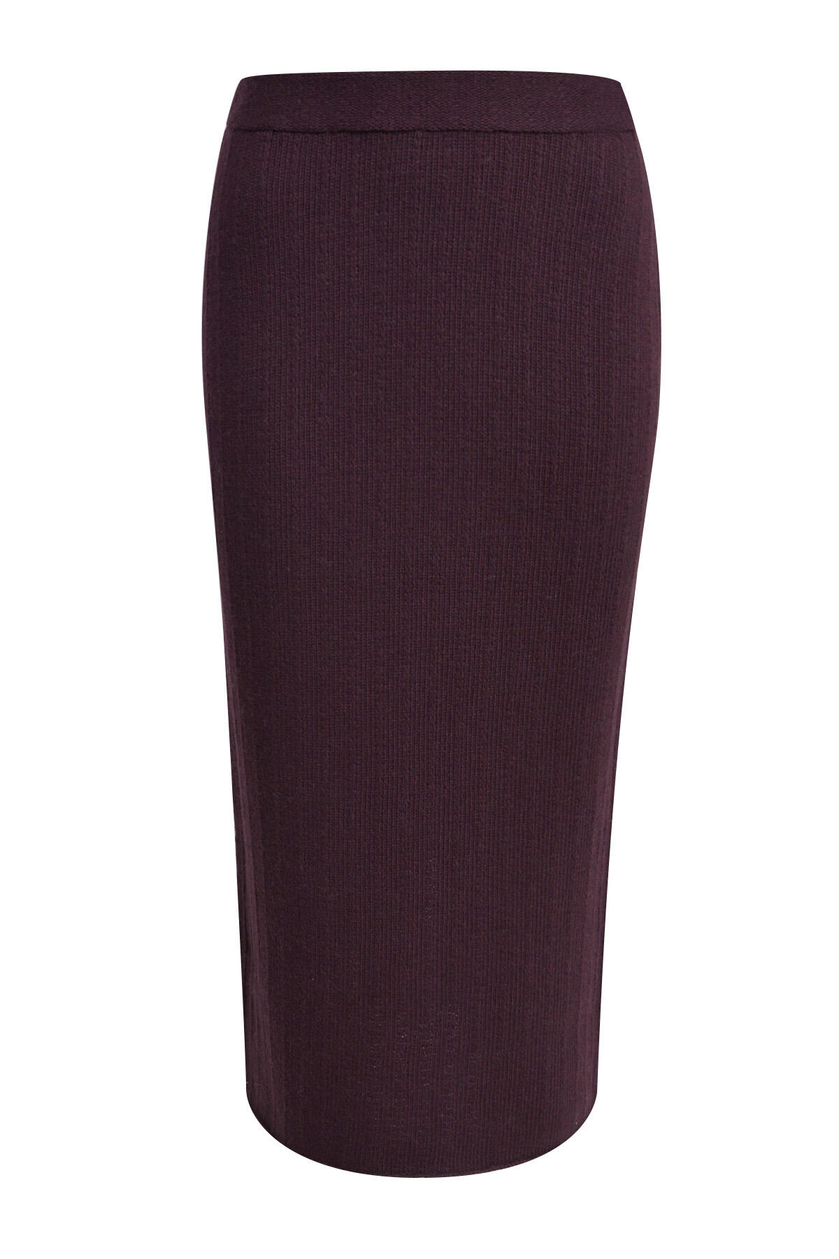 Smith&Soul - Structure Stripe Knit Skirt plum - Gr. - XL von Smith&Soul