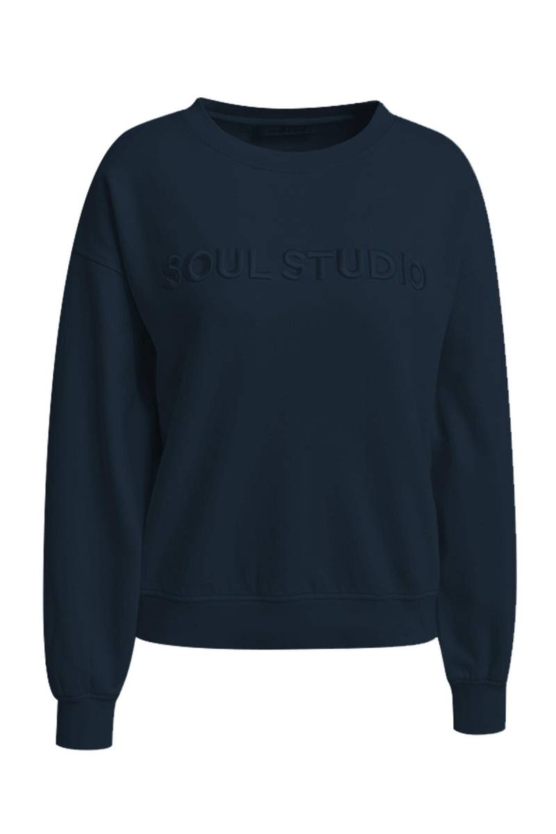 Smith&Soul - Sweatshirt Soul Studio Embroidery marine - Gr. - XXL von Smith&Soul