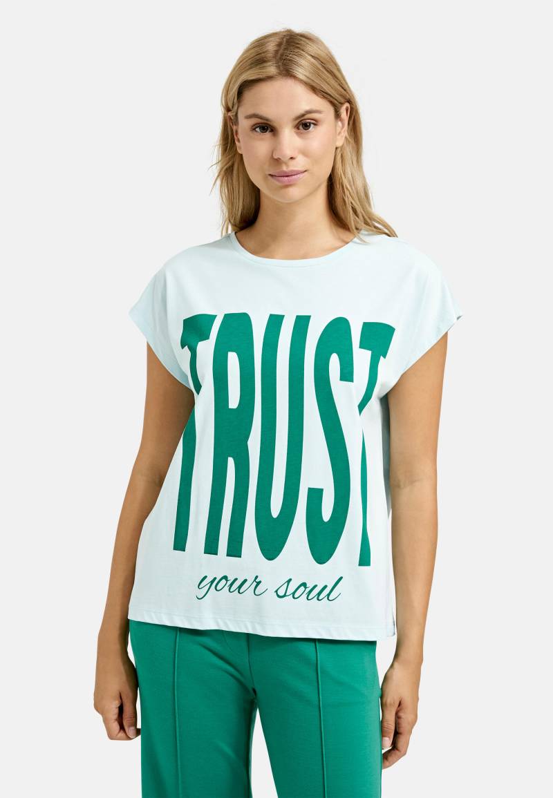 Smith&Soul - T-Shirt Wording iceblue - Gr. - M von Smith&Soul