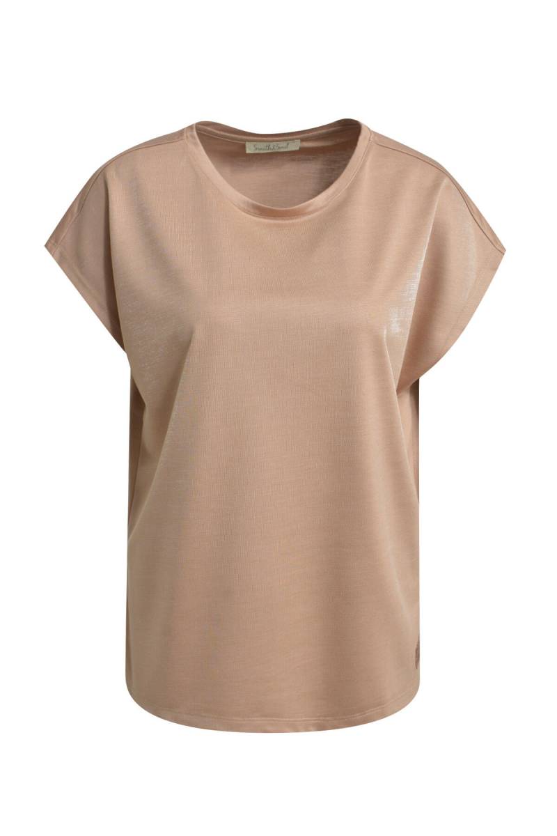 Smith&Soul - T-shirt loose fit caramel - Gr. - M von Smith&Soul
