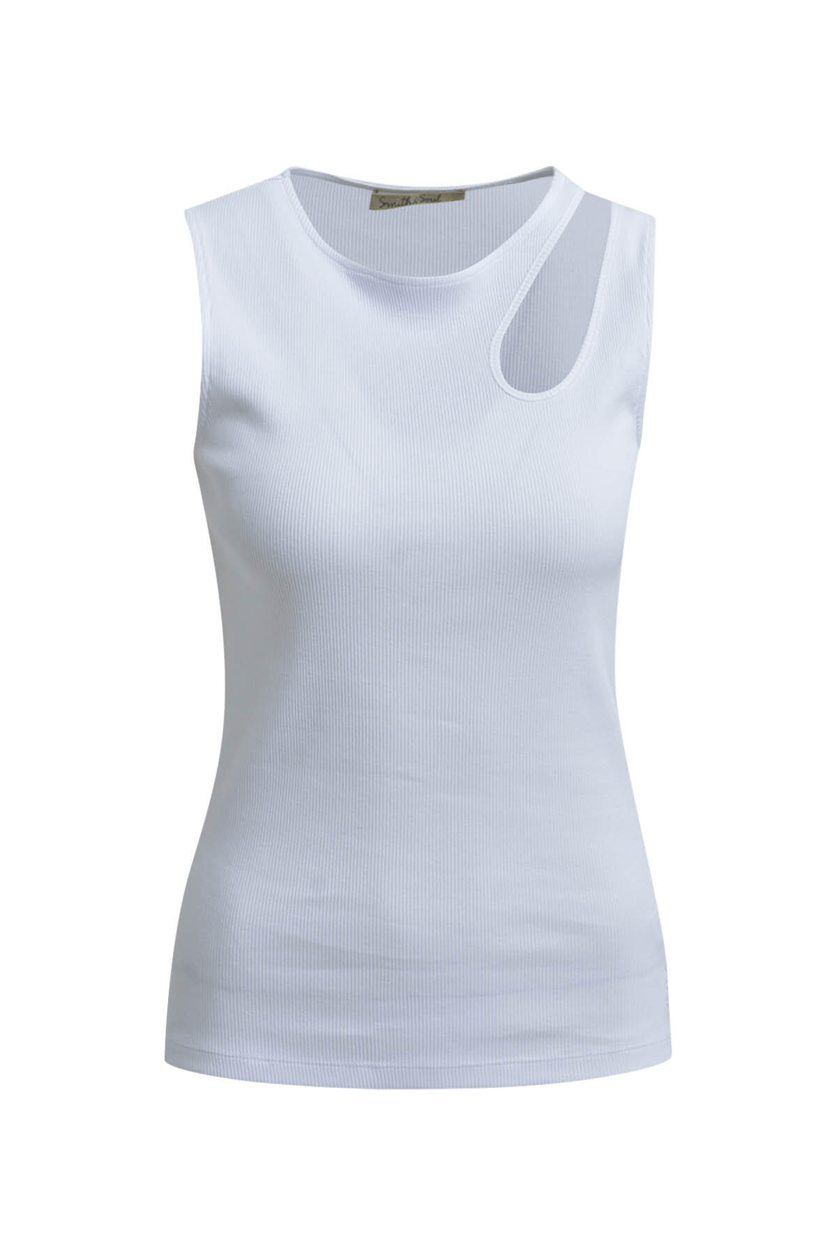 Smith&Soul - Tanktop Cutout white - Gr. - XL von Smith&Soul