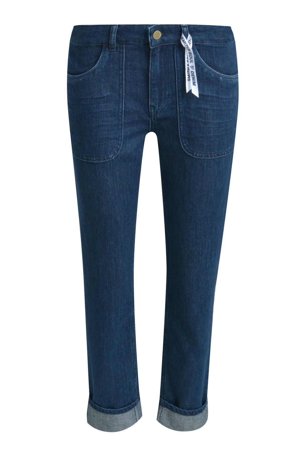 Smith&Soul - Tapered Denim Pants dark denim - Gr. - 33 von Smith&Soul