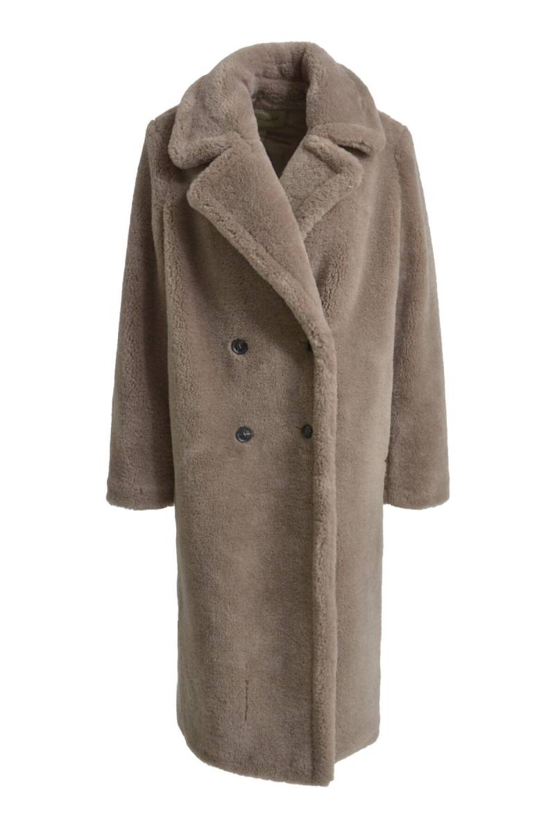 Smith&Soul - Teddy Fur Coat taupe - Gr. - M von Smith&Soul