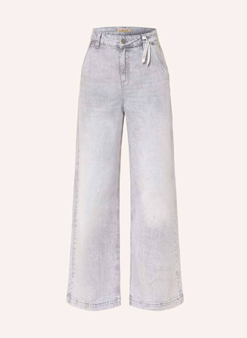 Smith & Soul Wide Leg Jeans grau von Smith & Soul