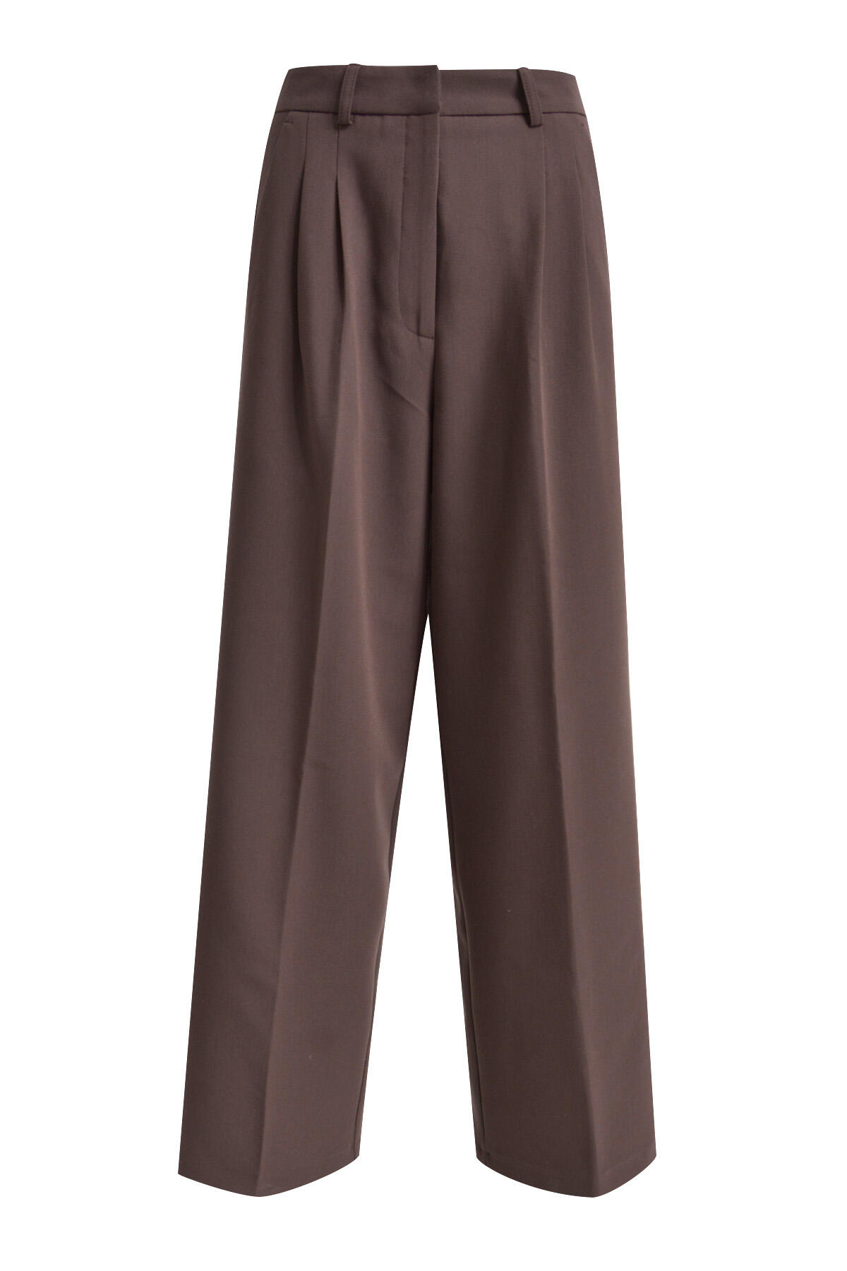Smith&Soul - Wideleg Pants choco - Gr. - L von Smith&Soul