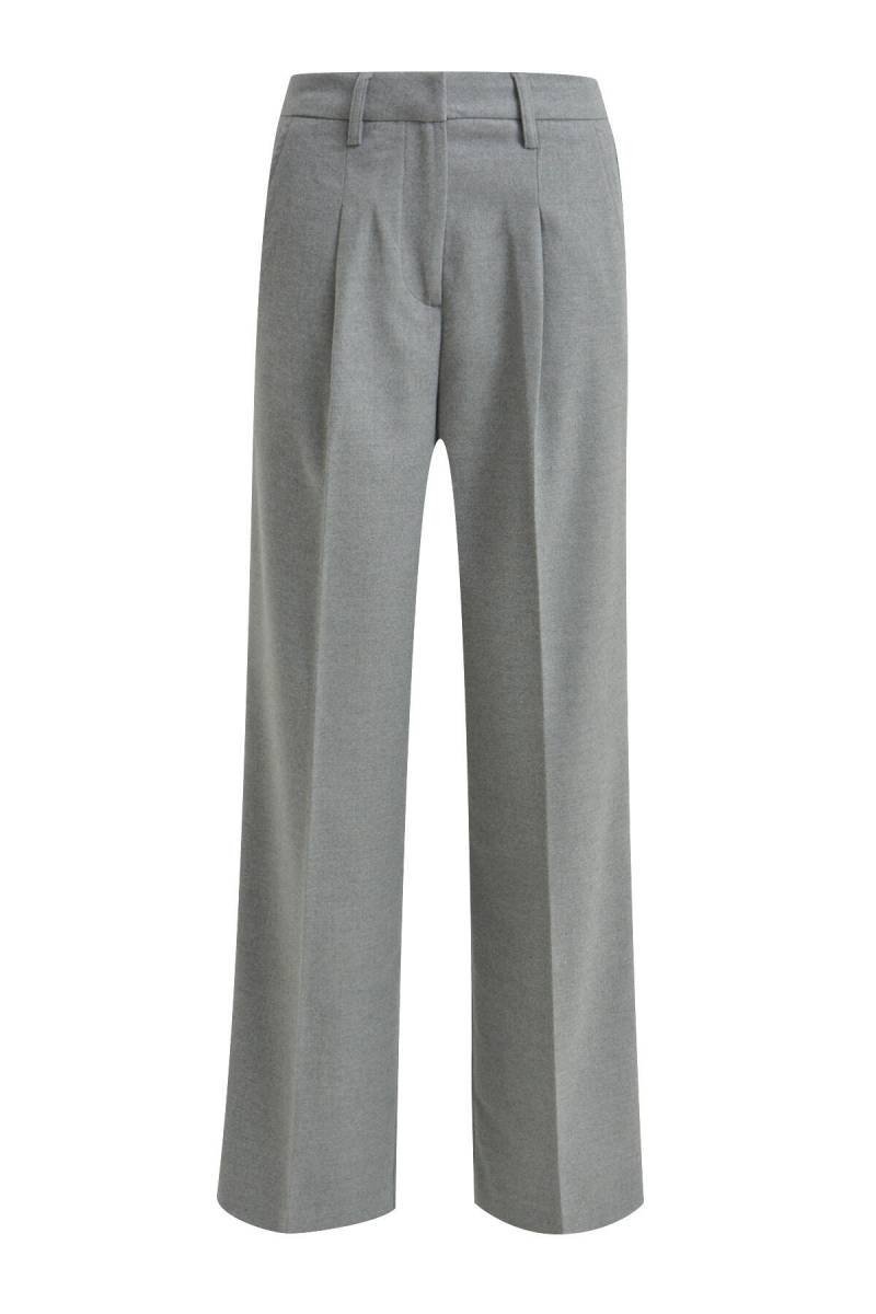 Smith&Soul - Wideleg Pants grey melange - Gr. - XL von Smith&Soul