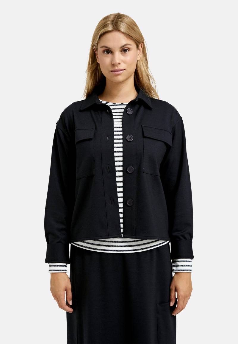 Smith&Soul - short jacket with flap pockets marine - Gr. - S von Smith&Soul