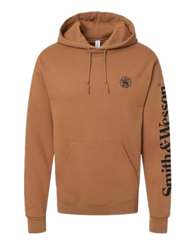Smith & Wesson Unisex S&w Hoodie with Chest&arm Logo Kapuzenpullover, braun, XXL von Smith & Wesson