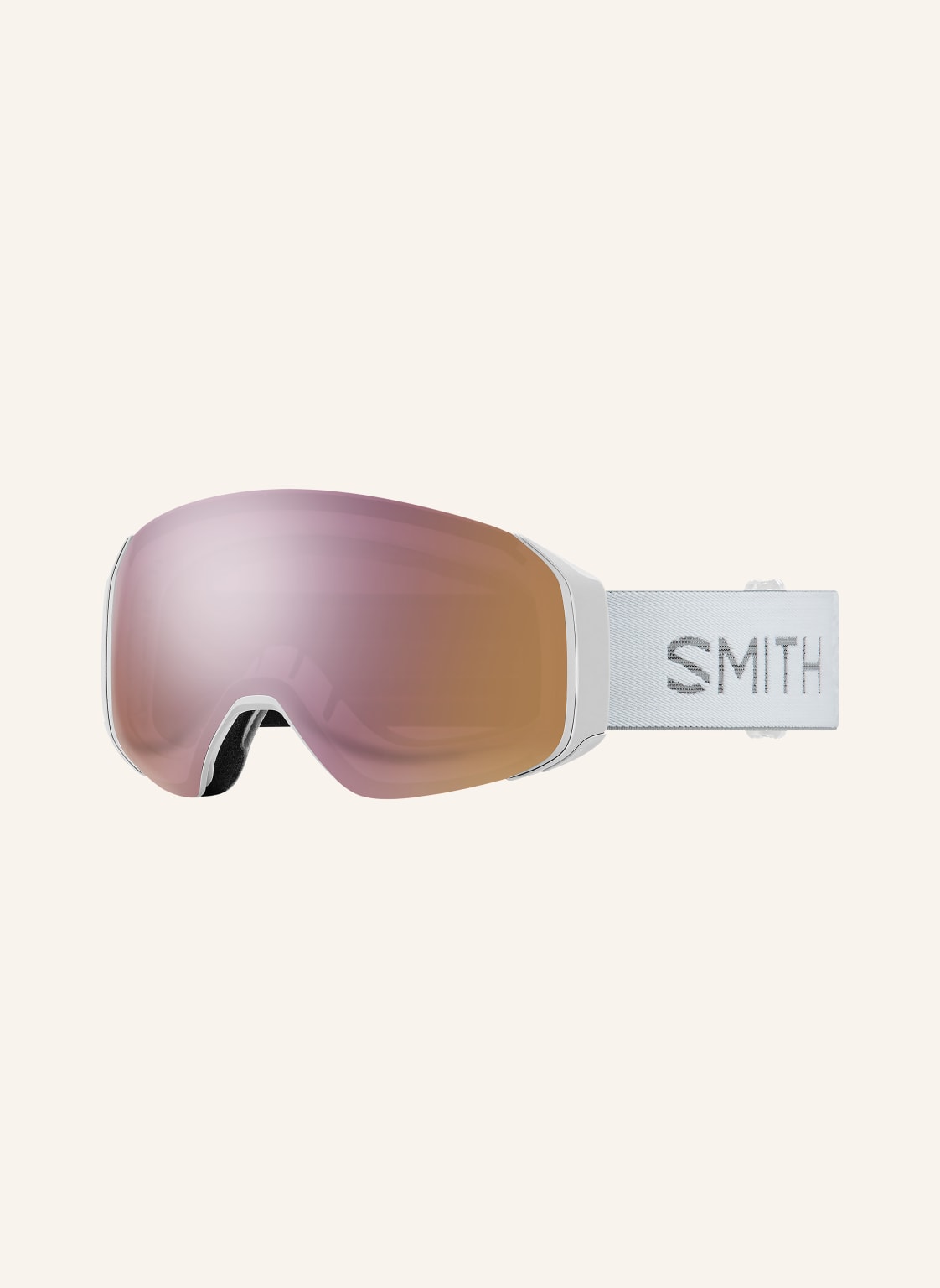 Smith Skibrille 4d Mag weiss von Smith