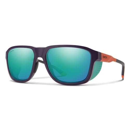 Smith Unisex Embark Polarized Mirror S2 (VLT 30%) Gletscherbrille Türkis/Lila von Smith