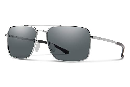 Smith Unisex Ergebnis Sonnenbrille, Silber/Grau von Smith