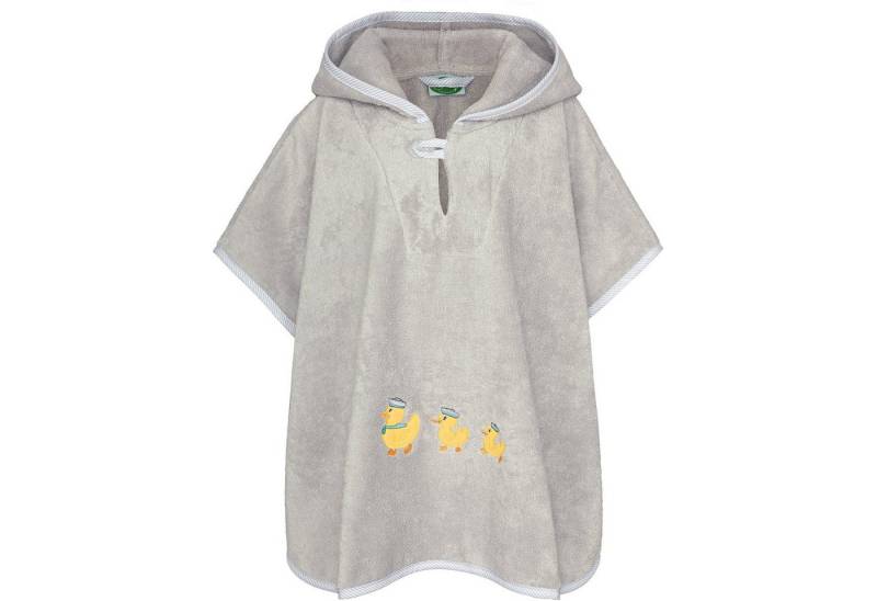 Smithy Badeponcho Pastellflausch Ente Frottee, 100% Baumwolle von Smithy