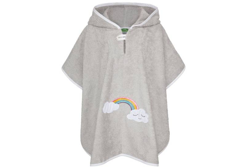 Smithy Badeponcho Wolkenweich Regenbogen Frottee, 100% Baumwolle von Smithy