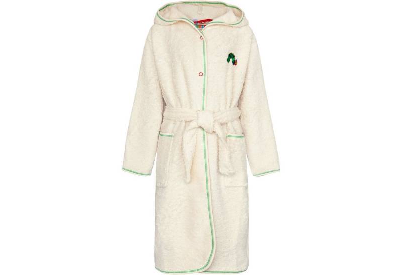 Smithy Kinderbademantel Die kleine Raupe Nimmersatt, 93% Baumwolle, 7% Polyester von Smithy